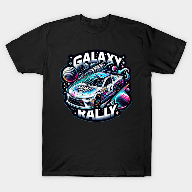 Nascar Super Galaxy Rally T-Shirt by elegantelite